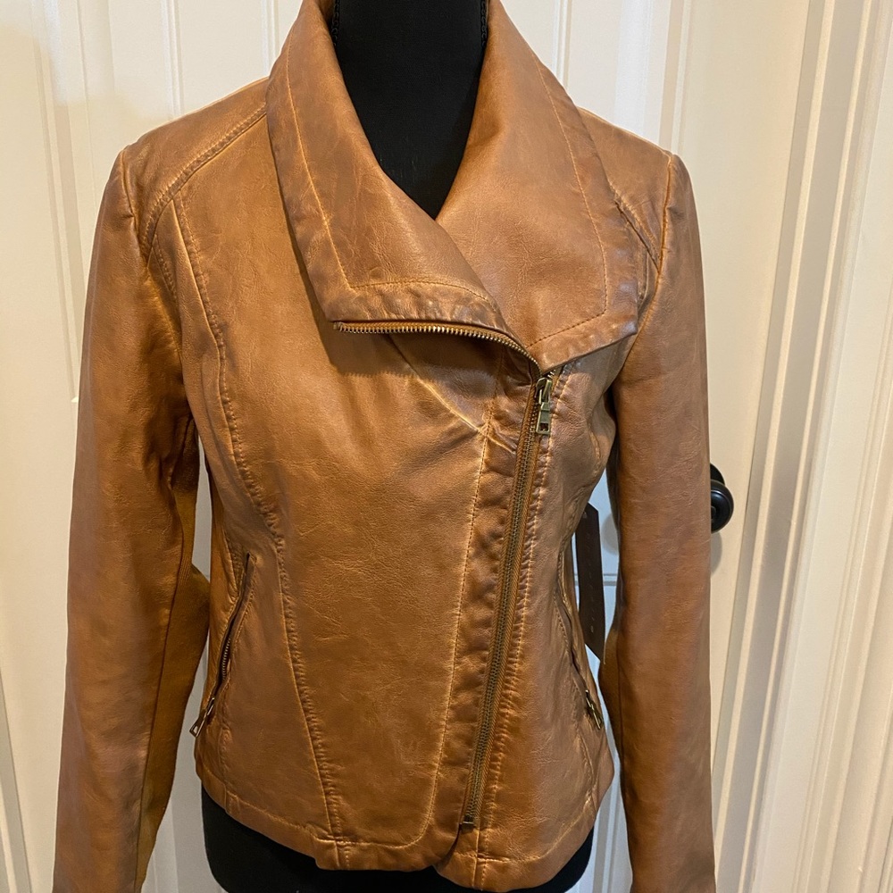 BNWT Bagatelle faux leather jacket